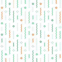 Festive abstract background, falling confetti vector pattern, minimalist decoration, celebration backdrop