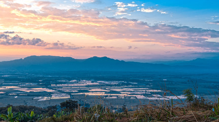 Fototapeta premium Landcscape hight mountains