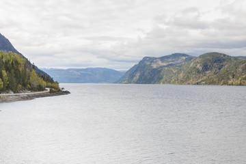 Road 37 near Rjukan - Norway.