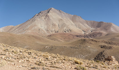 San Antonio volcano in the Bolivian altiplano - Bolivia, South America