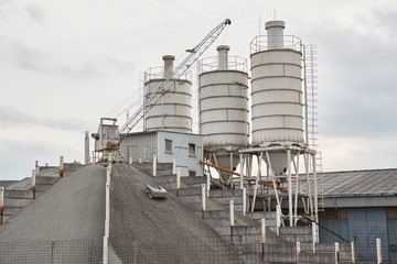 Industrial silo structures © Gudellaphoto