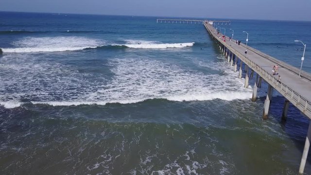 San Diego - Ocean Beach Pier - Drone Video - Aerial Video of Ocean Beach Pier (also known as O.B.) is a beachfront neighborhood of San Diego, California.