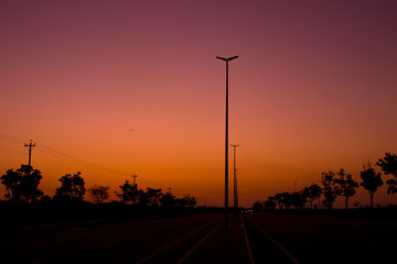 Beautiful sunset