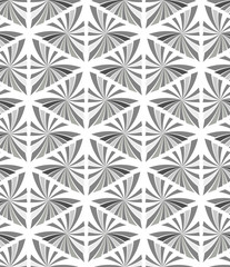 Abstract seamless pattern of triangles. Geometric texture.