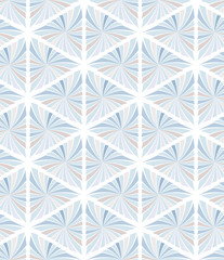 Abstract seamless pattern of triangles. Geometric texture.