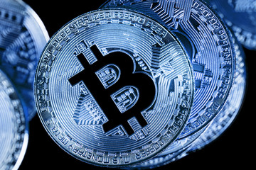 Silver coins Bitcoin