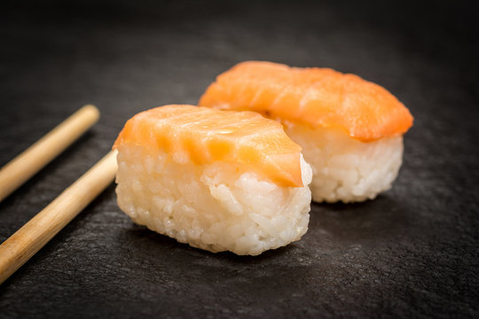 Sushi rolls nigiri