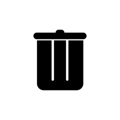 trash bin icon. Elements garbage icon. Premium quality graphic design icon. Baby Signs, outline symbols collection icon for websites, web design, mobile app