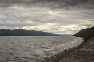Loch Ness Scotland. August 2016