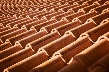 roof terracotta tiles