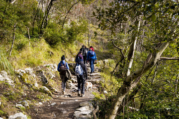Italy, Campania, Praiano, Agerola Sentiero degli Dei