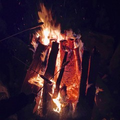Stockbrot am Lagerfeuer 