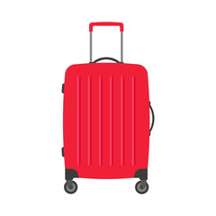 Travel bag. Vector. Flat design.