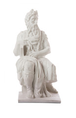 Fototapeta na wymiar Michelangelo Moses sculpture, very popular as Rome souvenir
