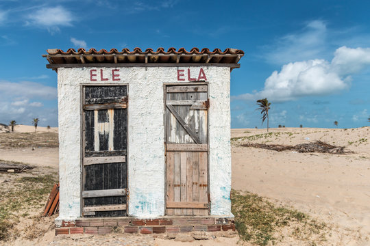 Rustic Brazilian outhouse - Powered by Adobe