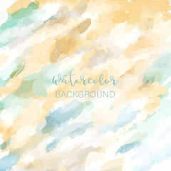 Light blue,yellow,green pastel background in vintage summer