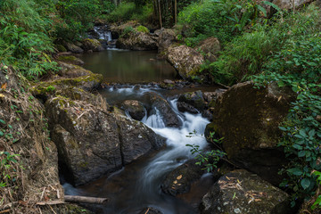 Fototapeta premium Natural watercourse in Mae Hong Sorn, Thailand