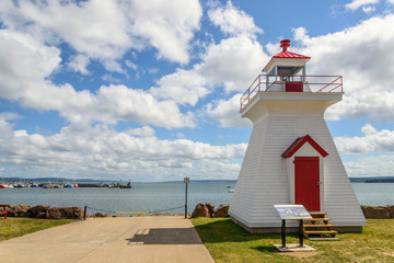 Lighthouse in town  center of Digby