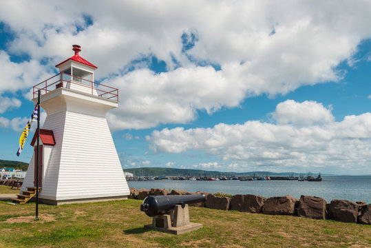 Lighthouse in town  center of Digby