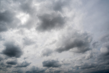 Fototapeta premium dark storm clouds with background,Dark clouds before a thunder-storm.