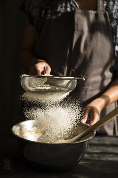 Sifting Flour  