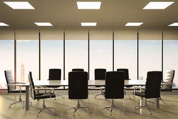 empty conference room