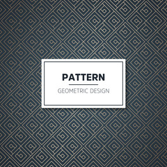 Abstract black and white seamless pattern.