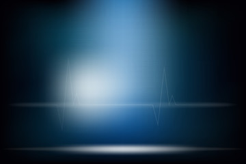 A medical abstract background dark tone & mood design.