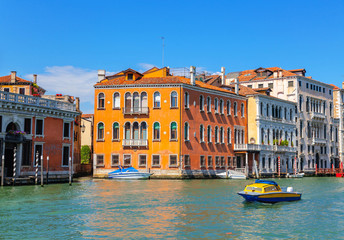 City landscape in the Italian Venice.