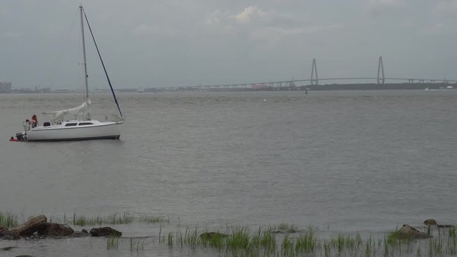 Fort Sumter Boat and Bridge