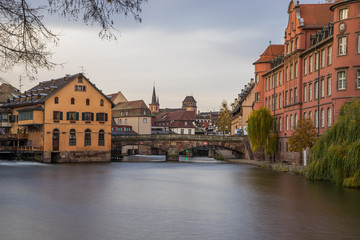 Traditional half timbered houses of Petite France.