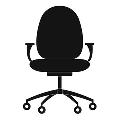 New chair icon. Simple illustration of new chair vector icon for web.