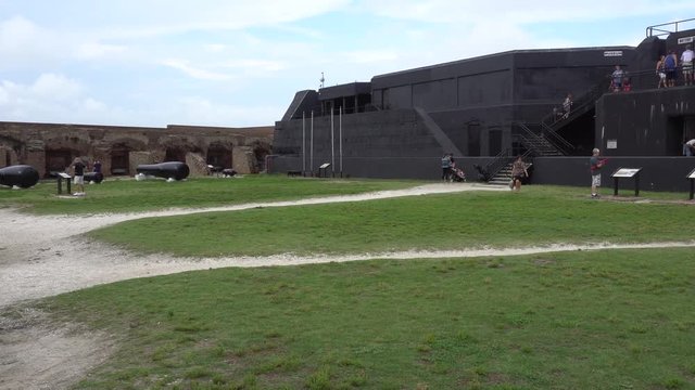 Fort Sumter Interior Battery Wall