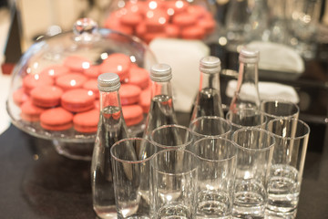 Coffee break prepare for serve guests attending seminar during break time in meeting room