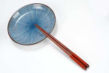 Blue flowers chopsticks