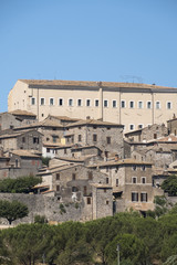Fototapeta na wymiar Panoramic view of Lugnano in Teverina (Umbria, Italy)