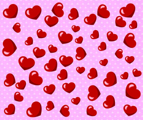 Valentine Heart Heart Wallpaper.eps