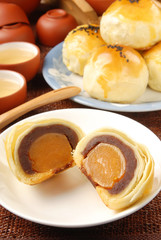 Taiwan delicious dessert - Egg yolk shortcake  