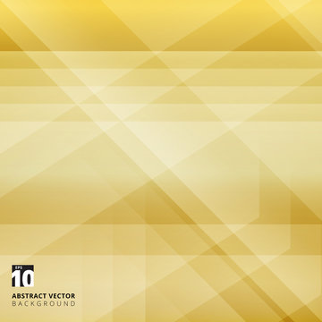 Abstract geometric overlay on yellow background with diagonal stripes. Technology and dynamic motion.