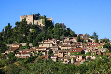 Frankreich, Languedoc-Roussillon, Castelnou