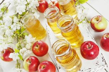 Fresh apple juice