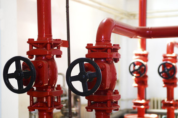 Valves on pipes