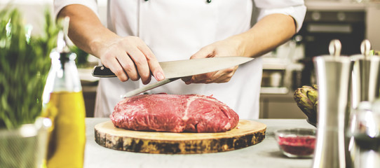 Koch Fleisch Steak