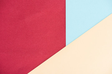 Fototapeta premium abstract pastel colors geometrical background made of papers