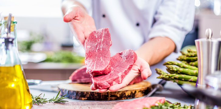 Koch Fleisch Steak