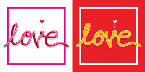 love symbols text happy valentine day