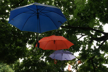 Wiszące parasole