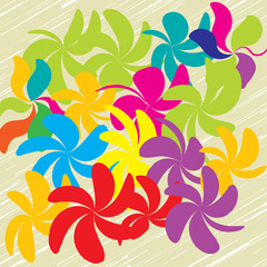 Vector Flower Background