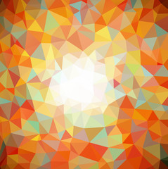 abstract background. Polygonal