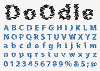 doodle pen font